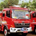 Akibat Di Lalap Si Jago Merah Tiga Unit Mobil Damkar Datang Ke kecamatan Cibatu Garut