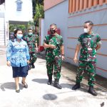 Dandim 0735/Surakarta Tinjau Lokasi Kampung Pancasila di Wilayah Kelurahan Keprabon