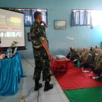 Serma Sujiyanto Berikan Latihan Dasar Kepemimpinan Kepada Siswa SMK Muhammadiyah 5 Surakarta