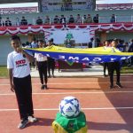 Turnamen Sepak Bola Liga Santri Piala Kasad di Wilayah Kodim 0735/Surakarta Hari Ini Resmi Dibuka
