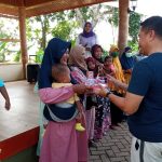 Camat Jayakerta Hadiri Launching Posko Gizi Cegah Stunting (PAGICETING) Di Kampung KB Desa Makmurjaya,Kecamatan Jayakerta