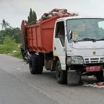 Terjadinya Tumpukan Sampah Di Jalan Raya Dusun Tegal Asem, Desa Kertasari Akibat Ulah Pembuang Sampah Liar Saat Melintas
