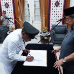 Dedi Rudiana Kepala Desa Cigadog PAW Di Lantik Bupati Garut Masa Bakti Tahun 2022-2025